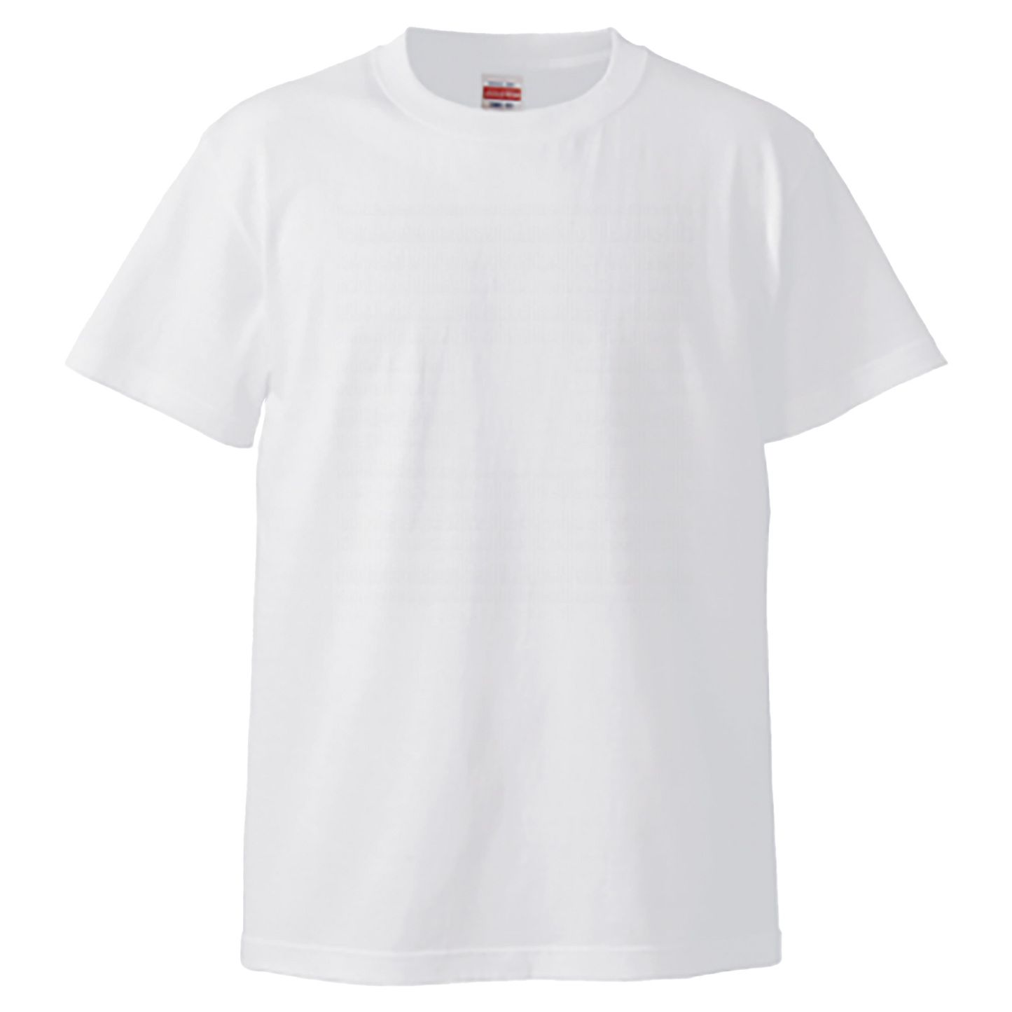 綿100%Tシャツ 5.6oz