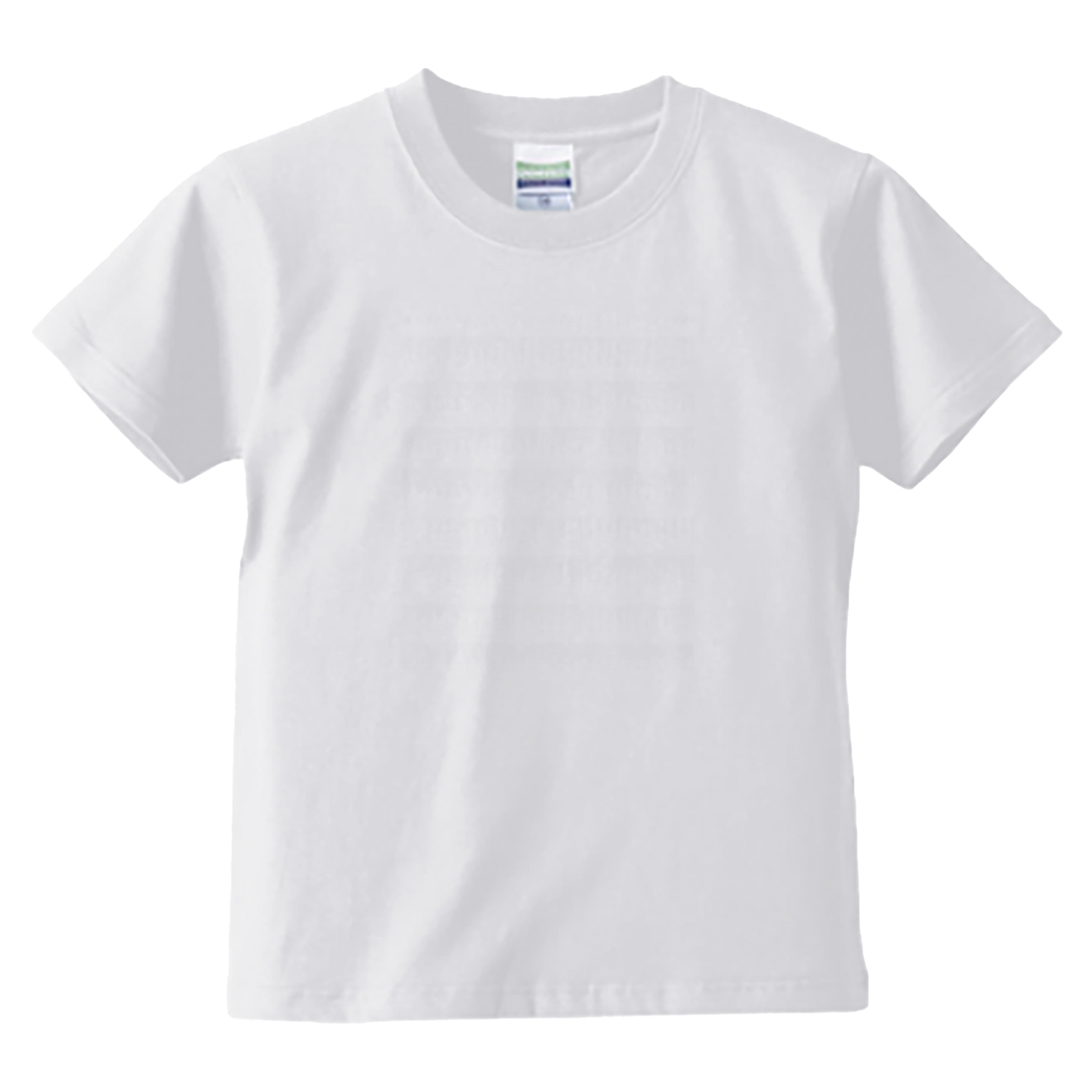 綿100%Tシャツ（キッズ）　5.6oz